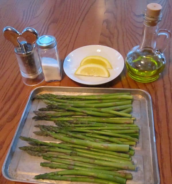 asparagus, fresh vegetables, olive oil, roasting vegetables