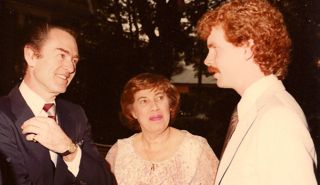 Doris and Dan Mitnick with Kevin Mulshine