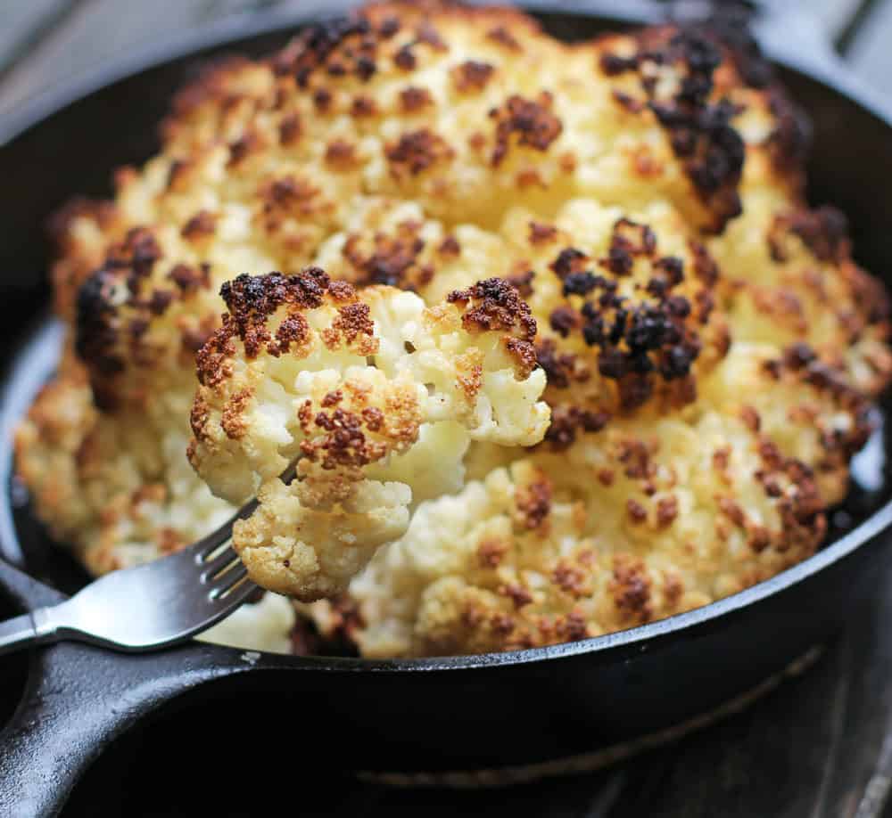 Roasted Cauliflower is easy to make, and a fabulous main course or side. | Mother Would Know