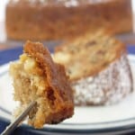 Apple cake, a Rosh Hashanah tradition. It makes for a sweet Jewish New Year.