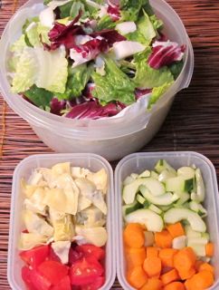 time-saving tips, how-to make salad