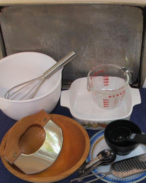 brea pudding equipment, utensils