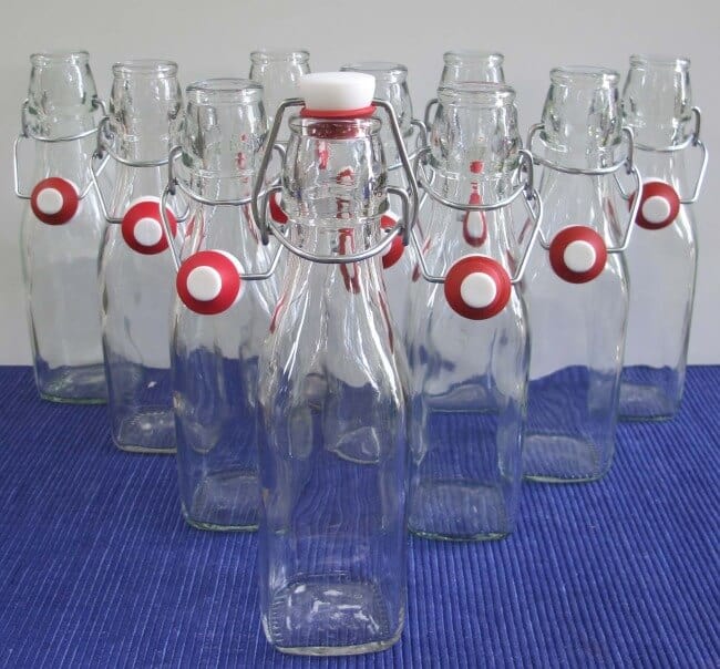 bottles for storing limoncello