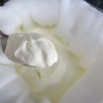 a spoonful of easy homemade mascarpone