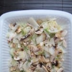 dish of Alice Waters fennel salad