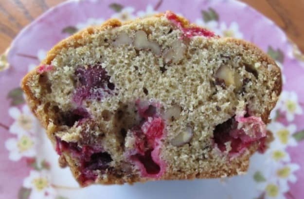 cranberry nut muffin