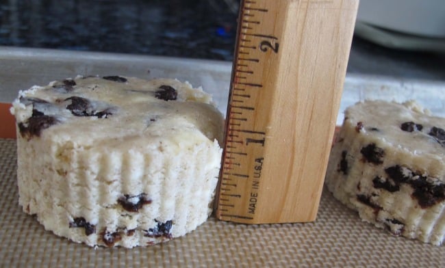 You don't need to measure currant scones:)