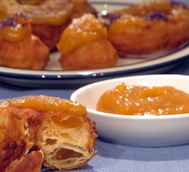 Pumpkin-Glazed Cronuts