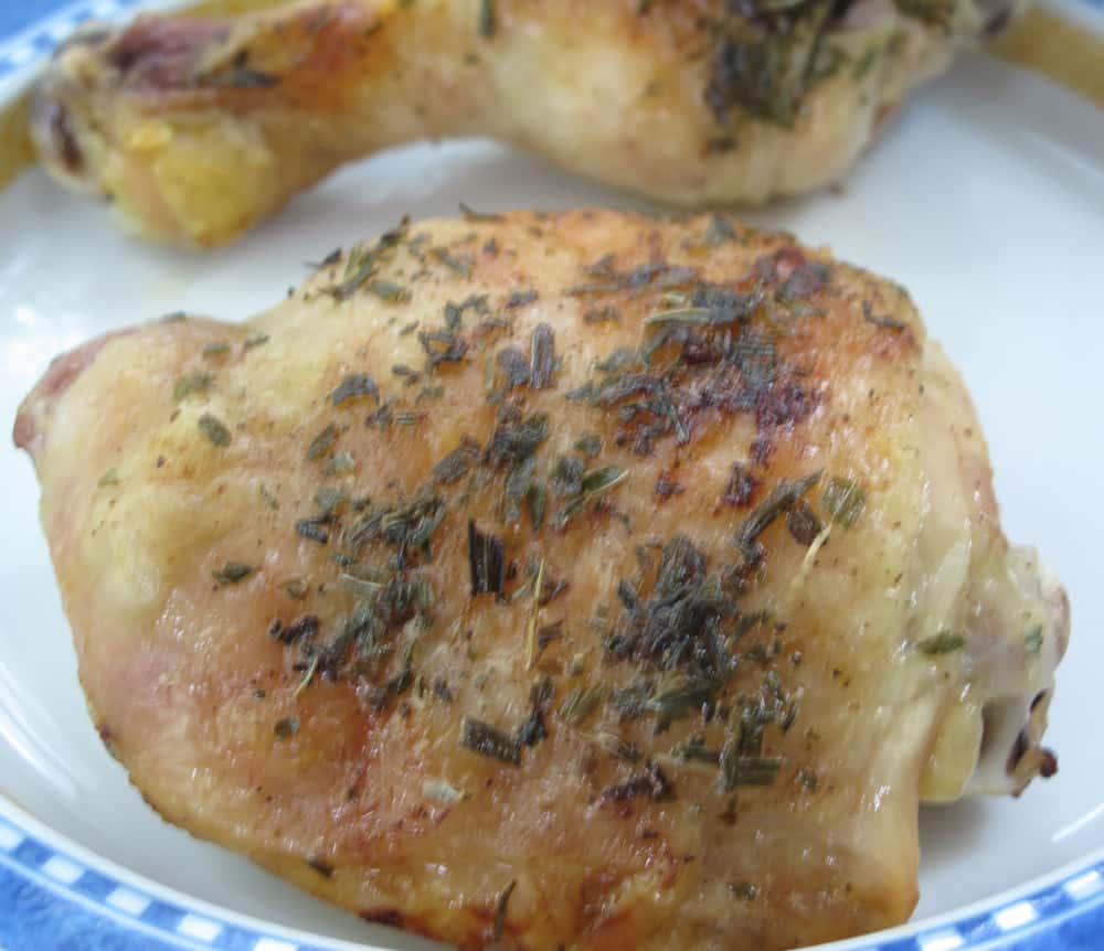 baked lemon tarragon chicken
