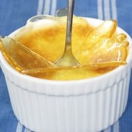 Easy Creme Brulee with Ginger