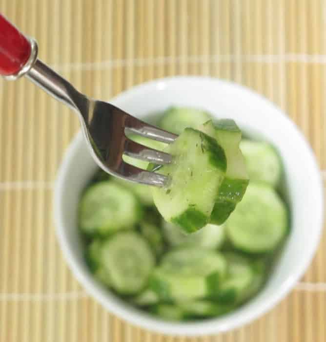 Spicy Cucumber Salad