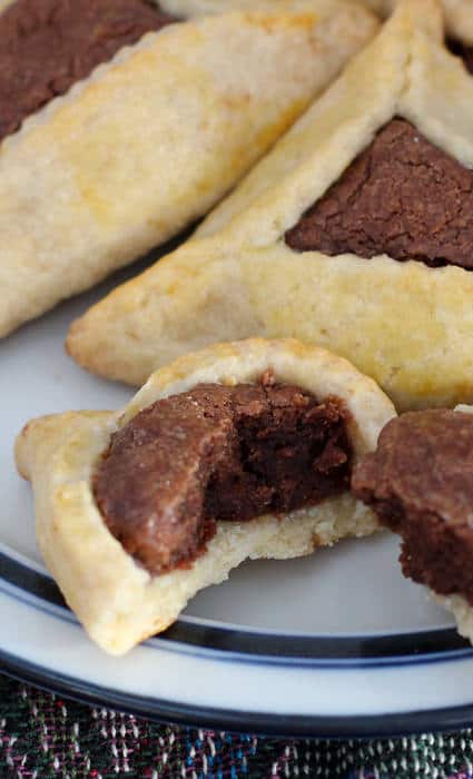 Nutella-filled hamantaschen update the traditional Purim pastry. | Mother Would Know