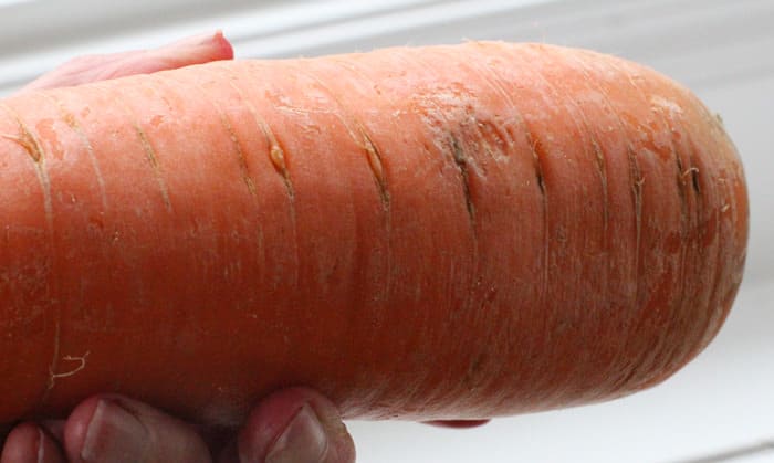 I used this incredibly big carrot for baked vegetable chips - genius:)! Mother Would Know