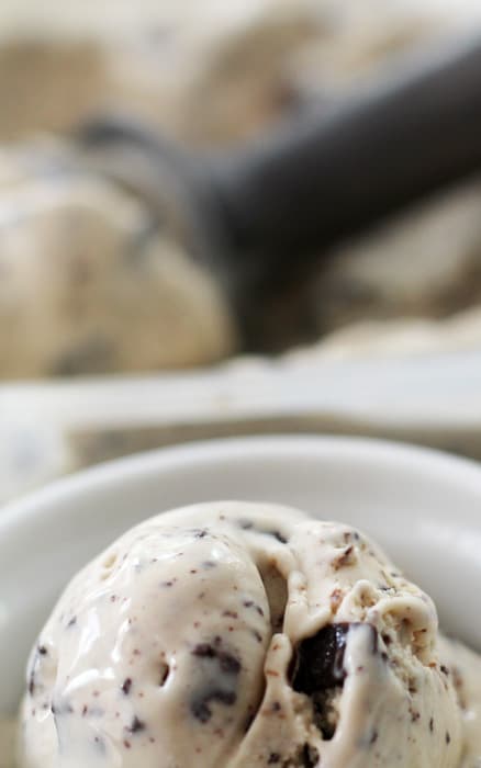 Homemade Java Chip Ice Cream is an amazing treat | Mother Would Know