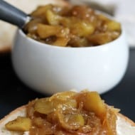 Apple and Caramelized Onion Chutney