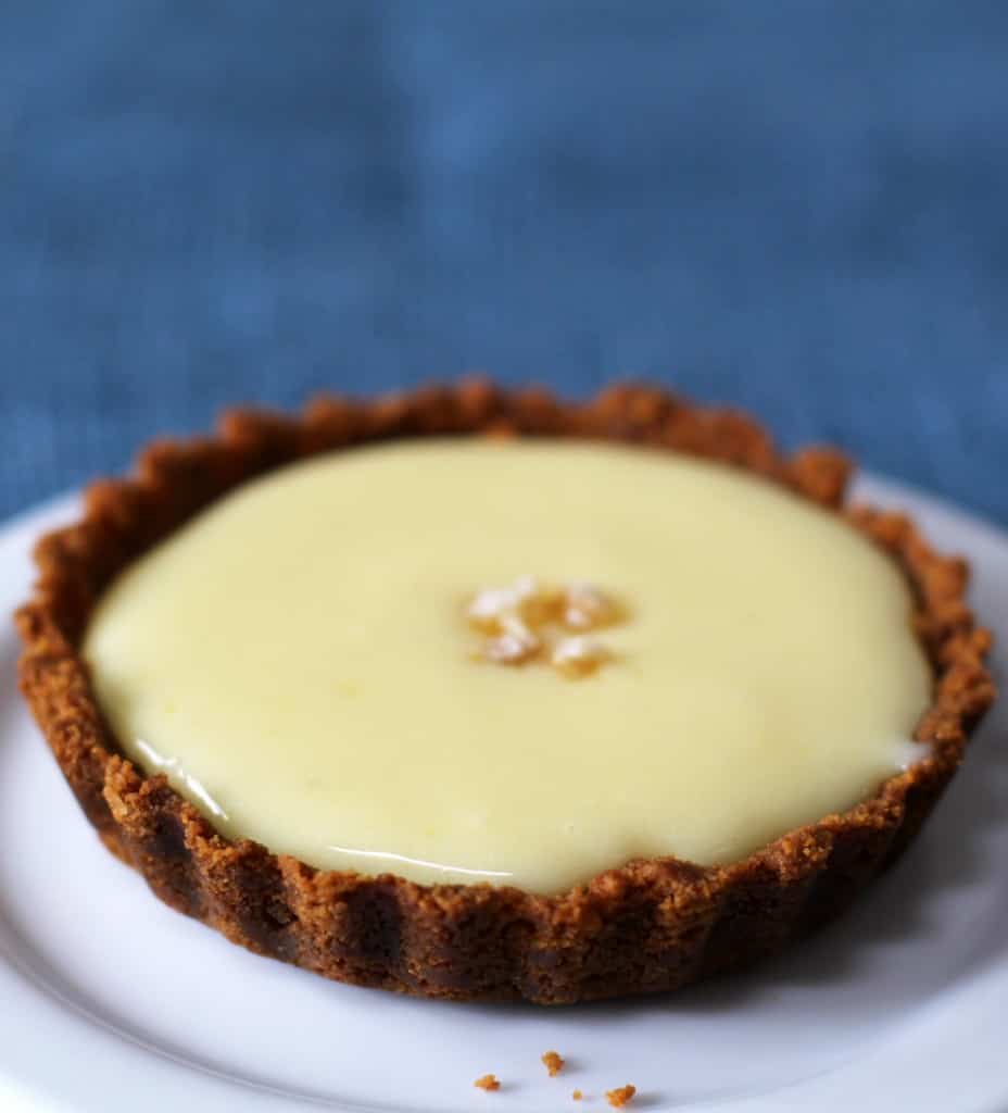 Gingersnap Mini Lemon Curd Tarts