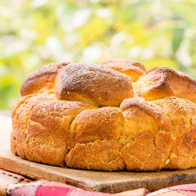 Sweet Potato Monkey Bread by Magnolia Days from Make Ahead Bread