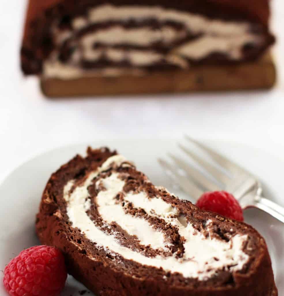 Chocolate Mocha Roulade