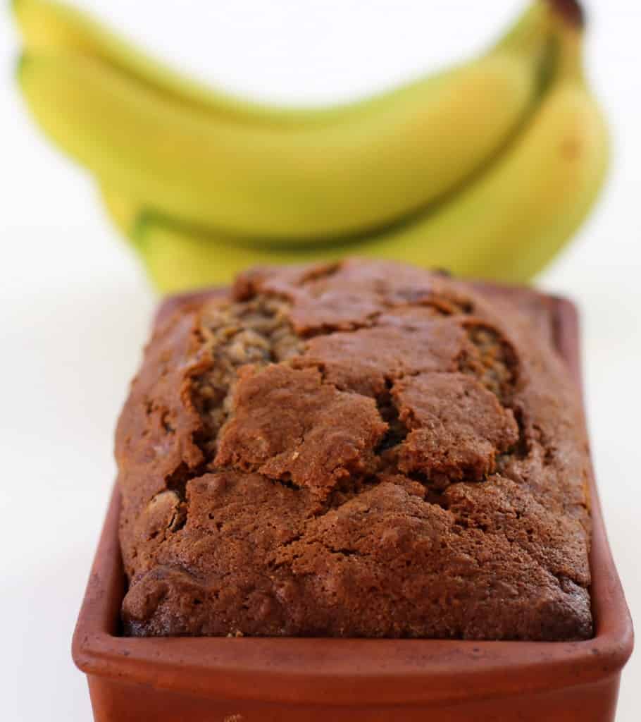 banana bread made with baking soda