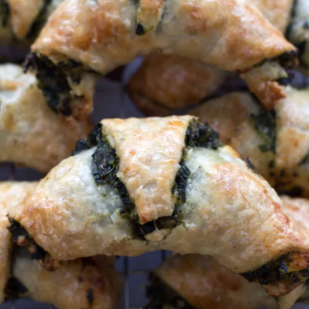 St. Patrick's Day Spinach Feta Rugelach Mother Would Know