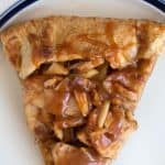Salted Caramel Apple Galette - Sweet, slightly savory, and delicious. | Mother Would Know