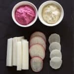 Put out raw radishes with dip at your next party. | Mother Would Know
