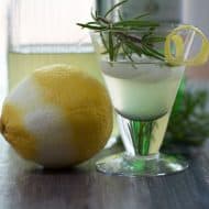 Lemon Rosemary Shrub