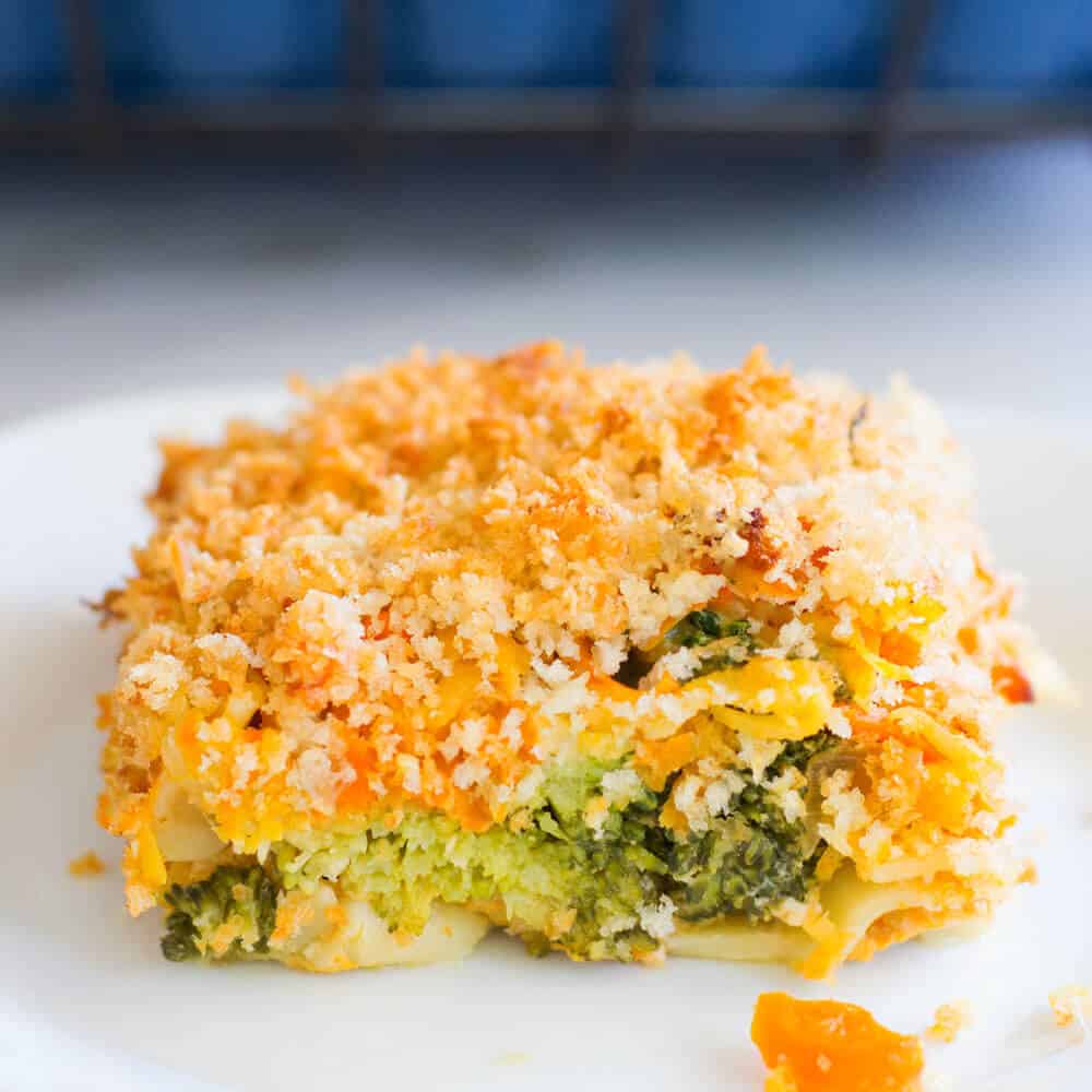 Savory Broccoli Carrot Kugel | Mother Would Know