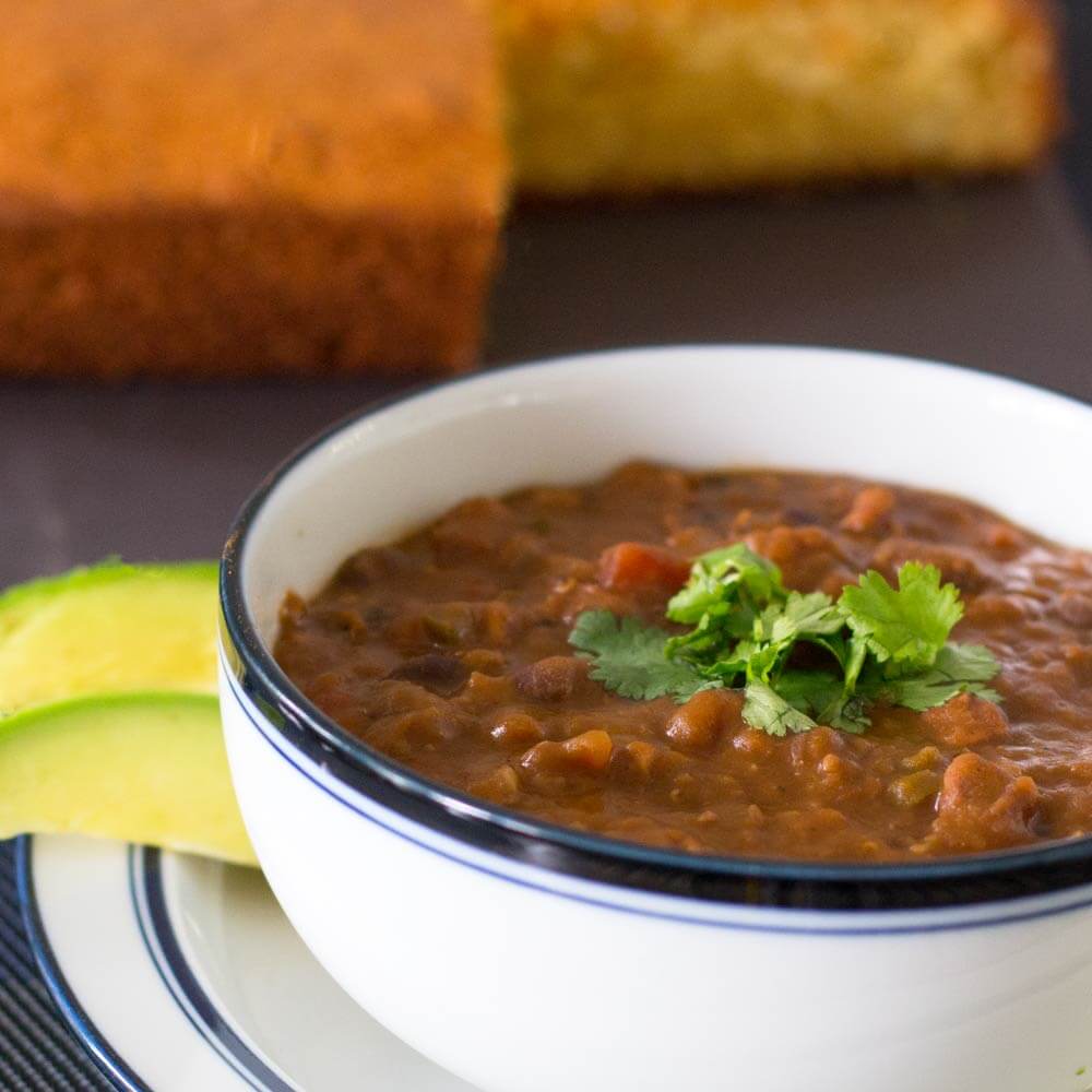 Instant Pot Chipotle Pumpkin Vegan Chili