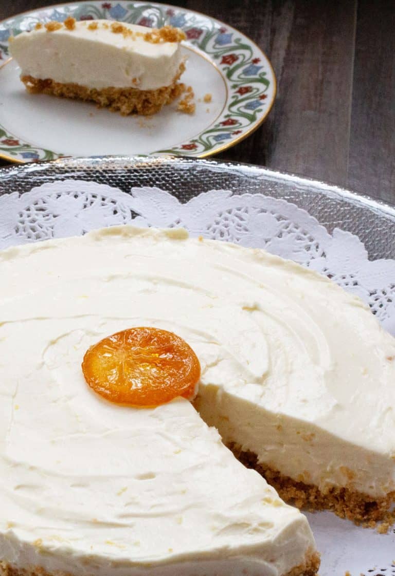 No-Bake Mascarpone Lemon Cheesecake - Mother Would Know