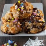 pyramid of sprinkle macaroons